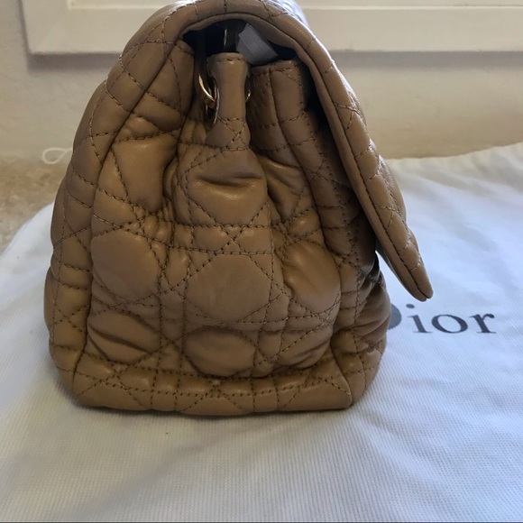 💯 authentic Dior new lock medium lamb natural - Picture 6 of 16